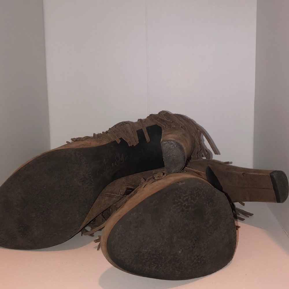 Sam Edelman Fringe Booties - Picture 6 of 7
